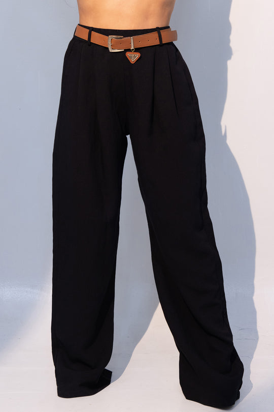 Pants lin - BLACK2439